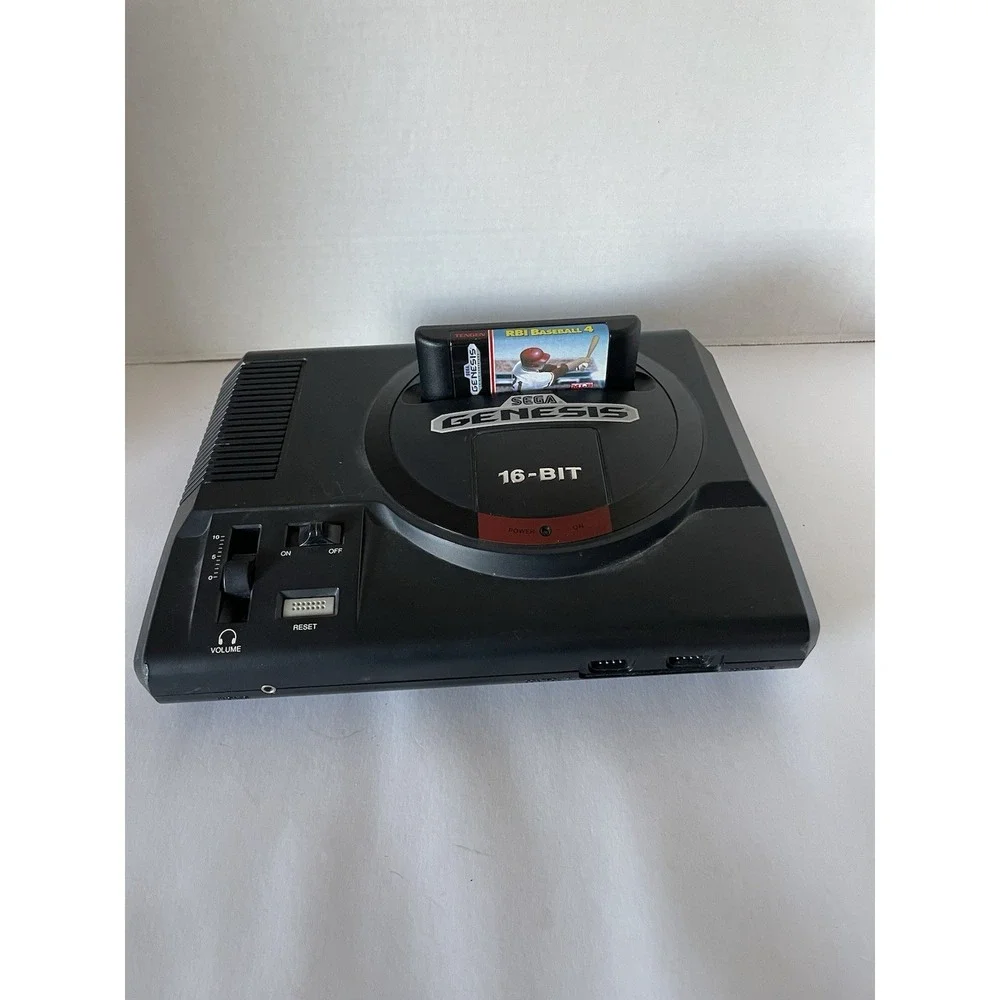 Sega Genesis 16-Bit High Definition Graphics Console & Game Parts Only Untested